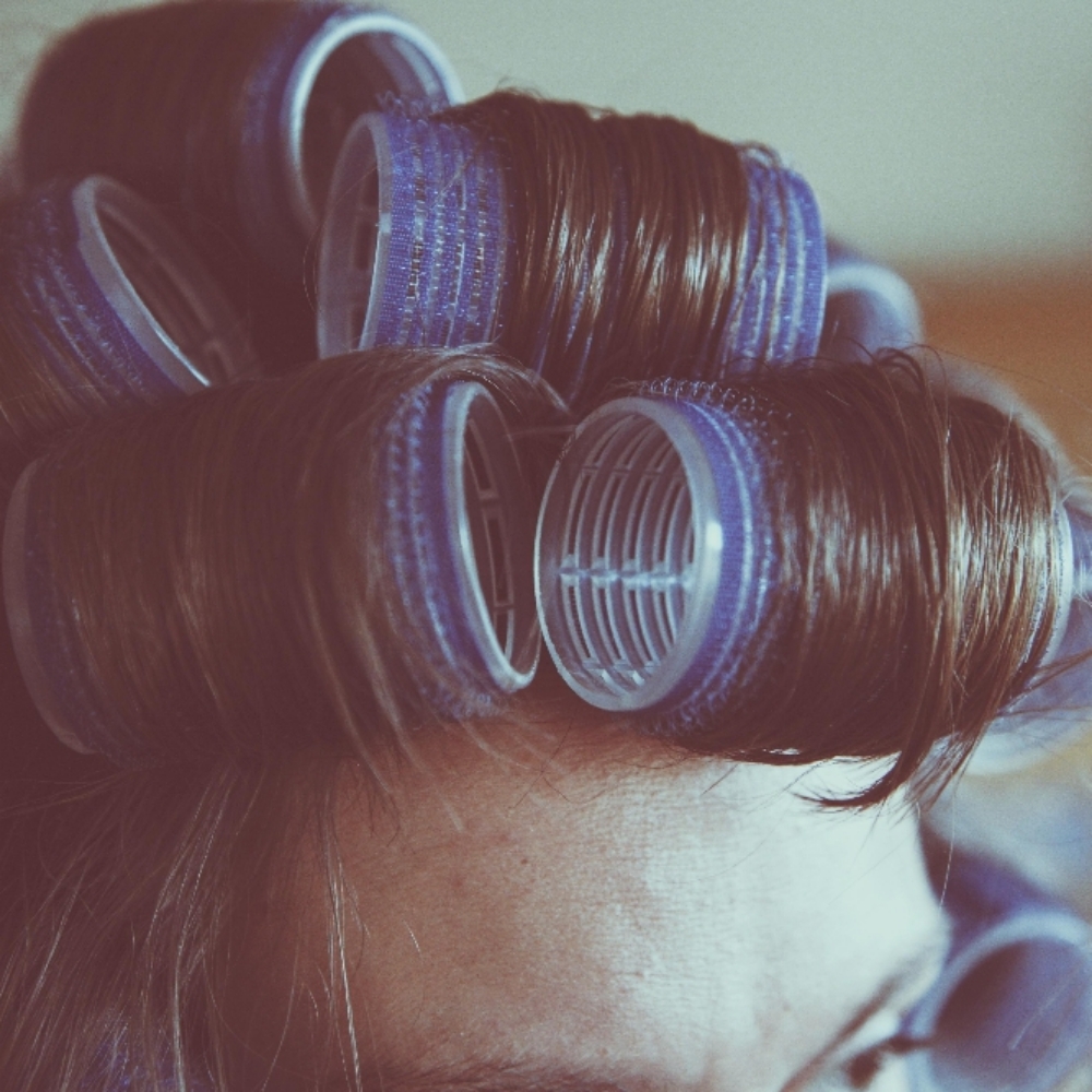 Roller Set Or Flat Iron (Short-Med) at Golden Hour Beauty & Wellness in Mount Airy, NC