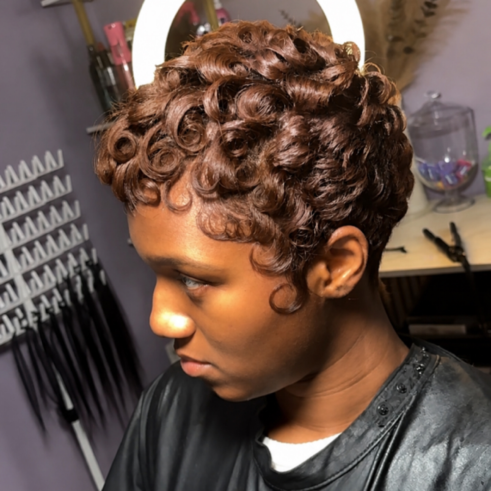 Pixie Cut Transformation at Freedom Bound Studio in Raleigh, NC