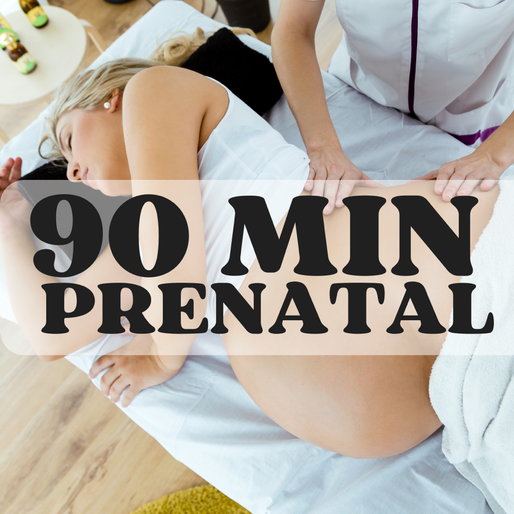 NEW CLIENT 90 Min Prenatal Massage