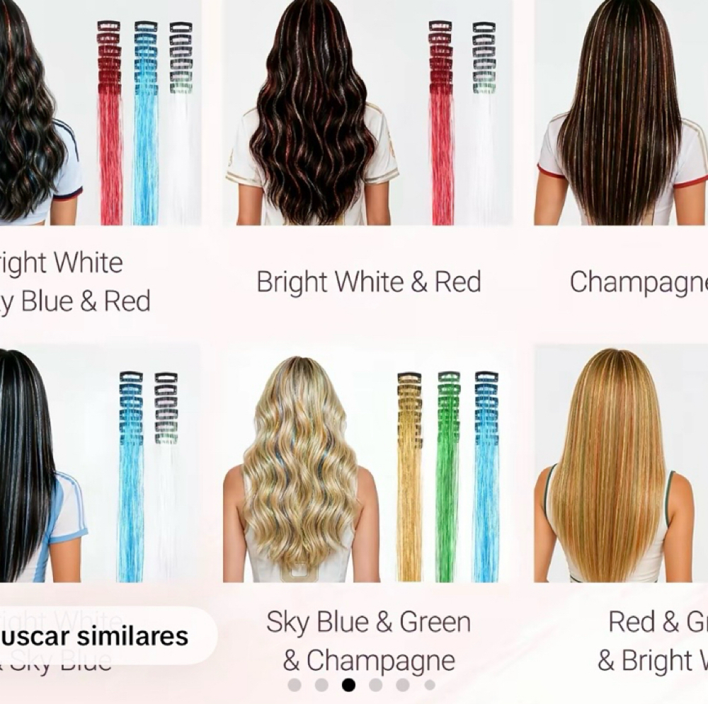 Tinsel at Gardenias Beauty Salon in North Charleston, SC
