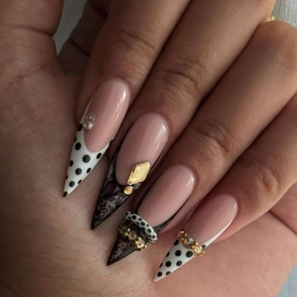NAIL DEAL MED - LONG LENGTH at Harley’s Angels in Riverton, UT