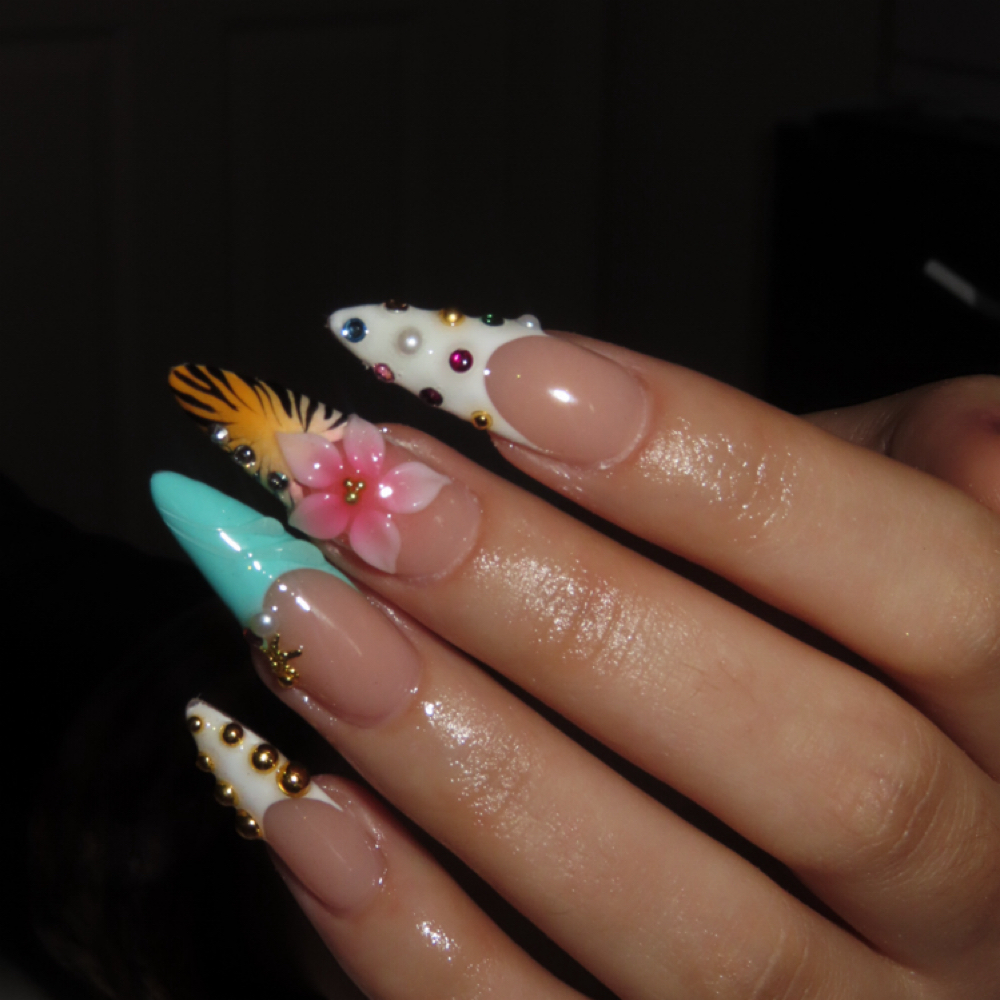 Poly Gel (Acrygel) Full Set at Enhanced Beauty Babes in Titusville, FL