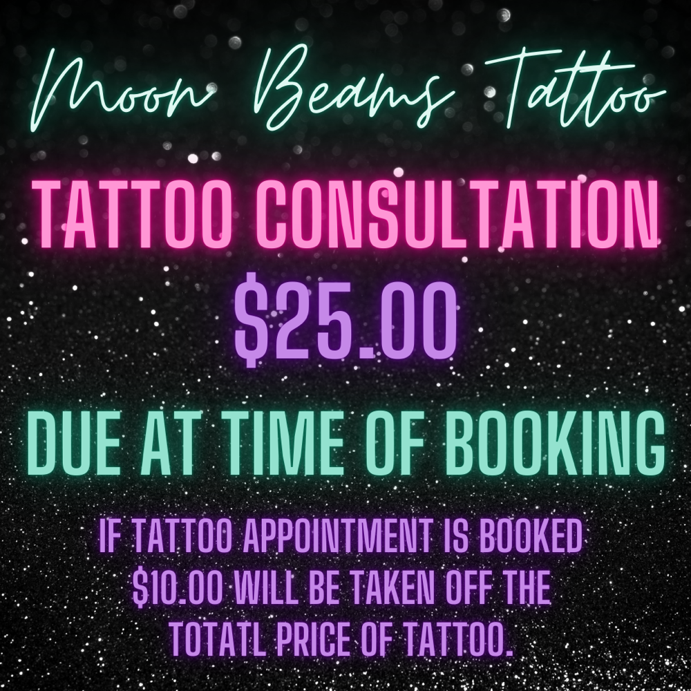 Fine Line Tattoo Consultation