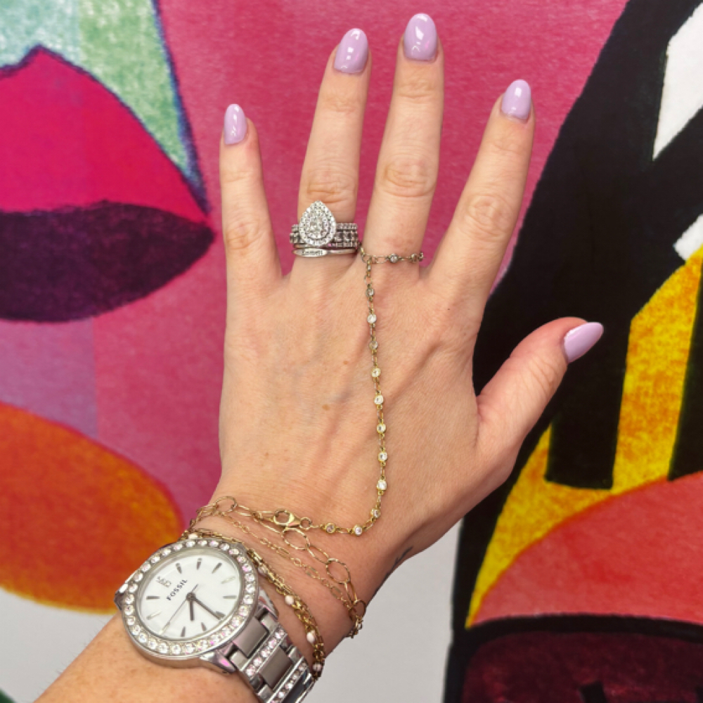 Hand Chain at Vibe Lash Studio in Scottsboro, AL