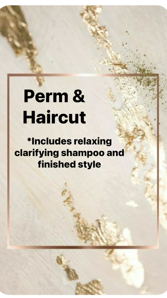 Perm And Haircut