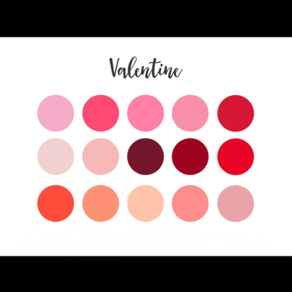 Valentine’s Color GelX Model