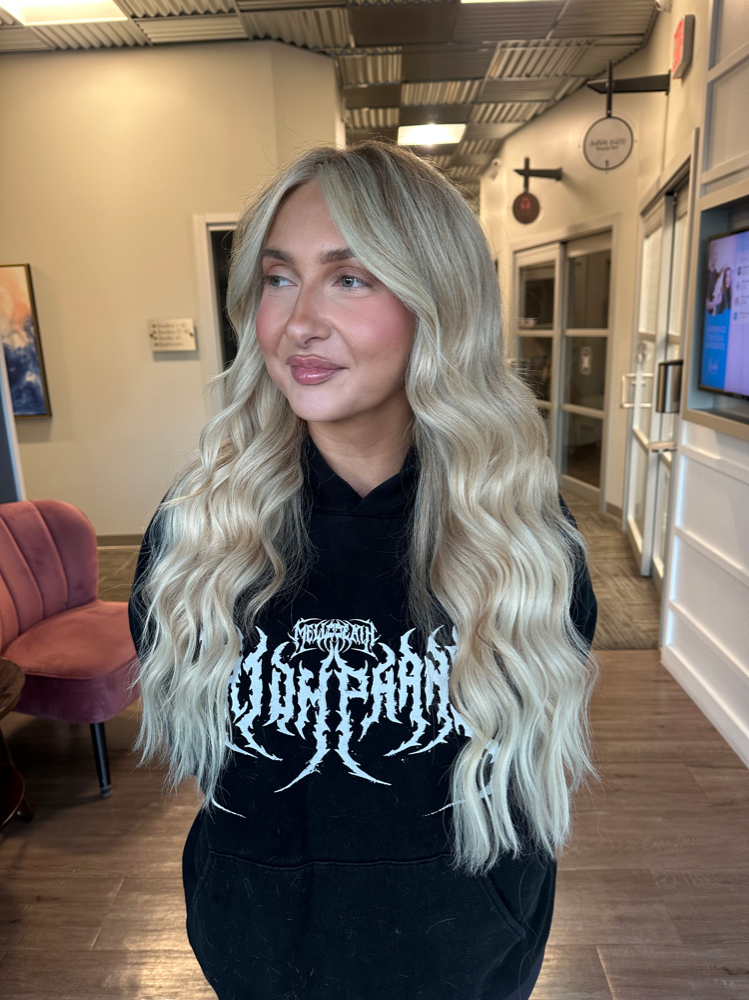 New Client Blonding transformation