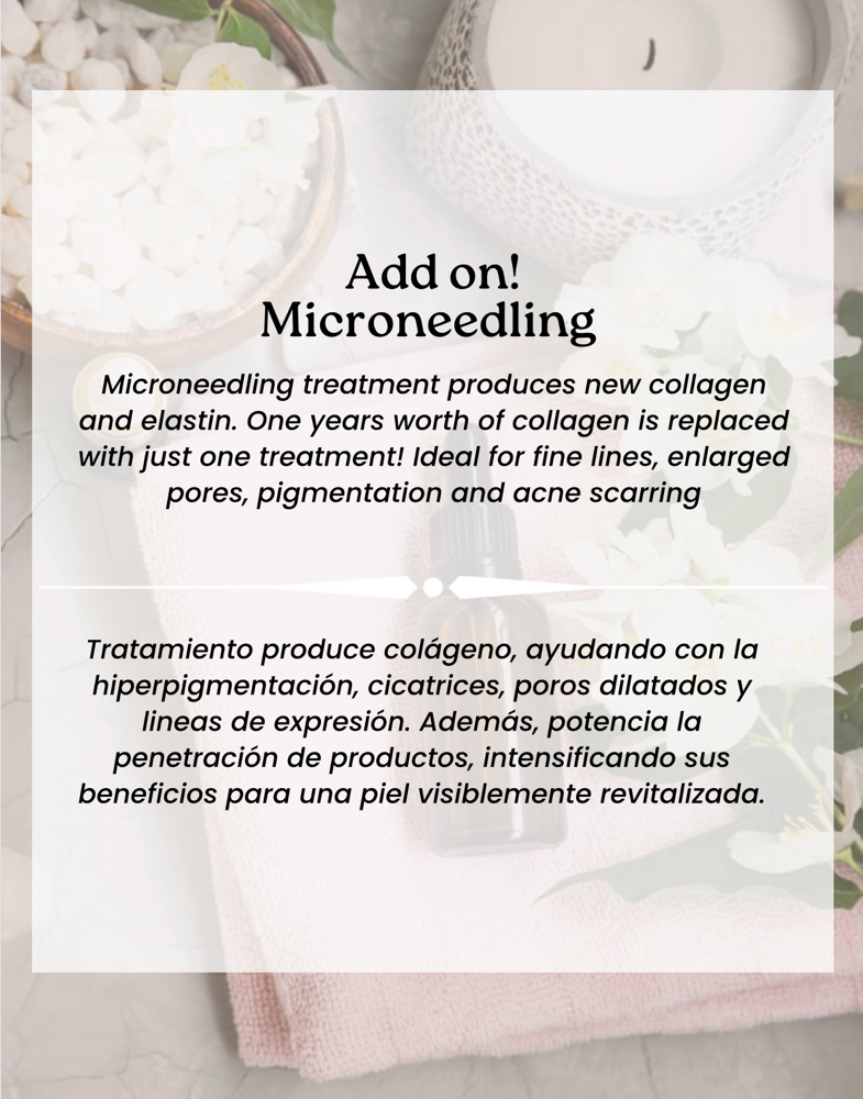 ADD ON! MICRONEEDLING