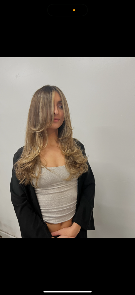 Treatment+Blowout And Heat Style
