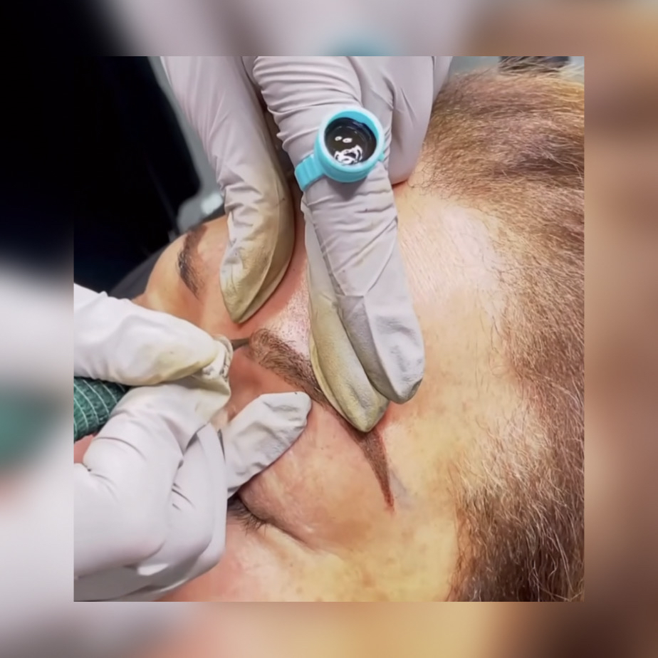 Eyebrow Microshading