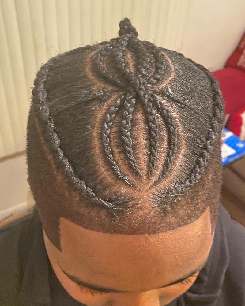 Man Braids