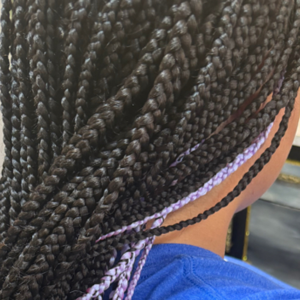 Medium Box Braids at Rootin 4 ya in Shelbyville, IN