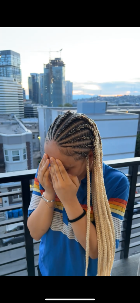 Tribal Boho Knotless (Simple)