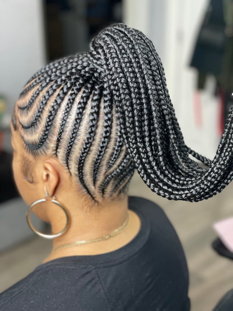 MEDIUM KNOTLESS PONYTAIL