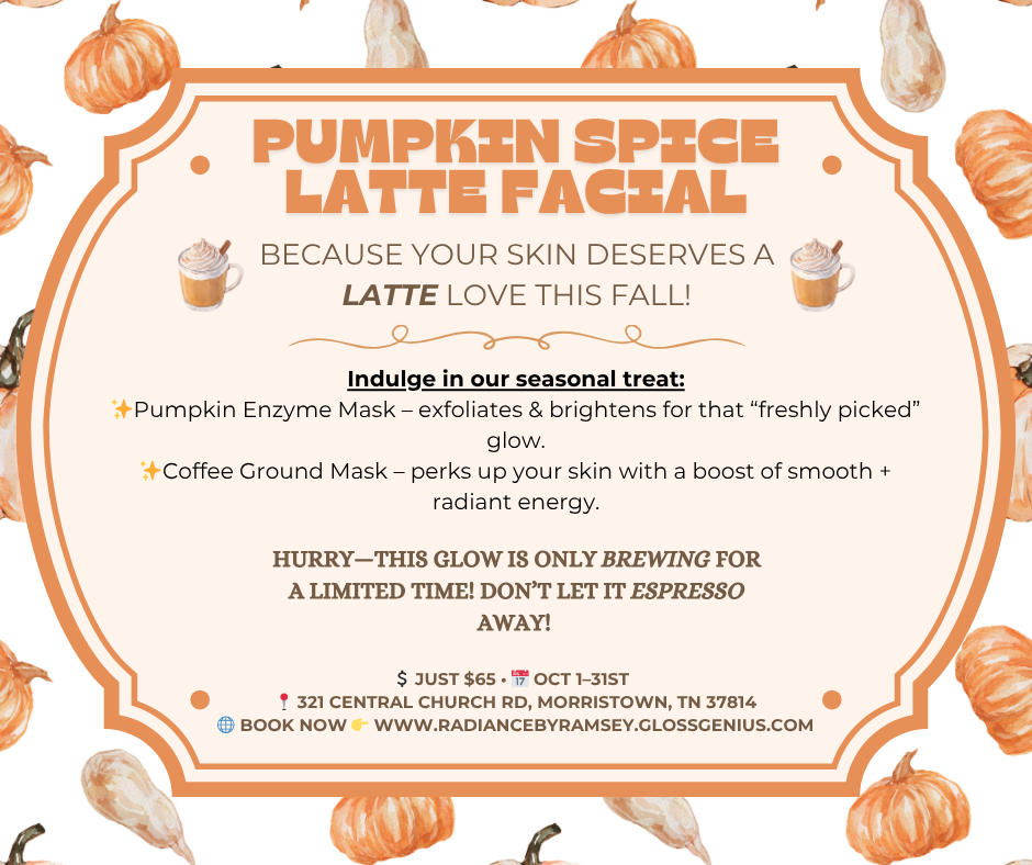 Pumpkin Spice Latte Facial