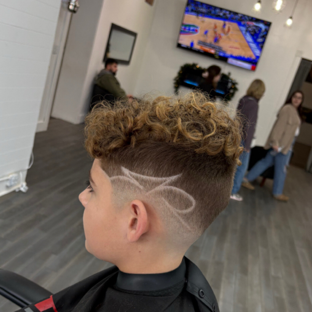 Kids Haircut/ Design at H & B House Of Hair in Sterling, IL