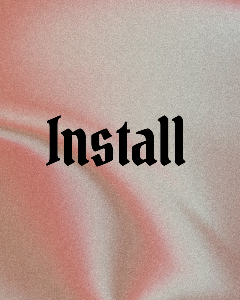 Weft Install (Current Clients Only)