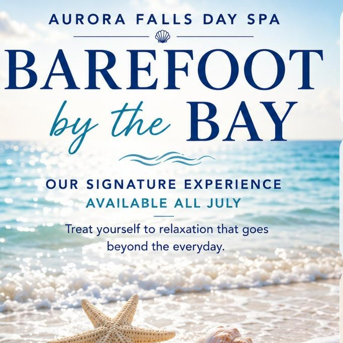 Barefoot By The Bay at Aurora Falls Day Spa in Clarkesville, GA