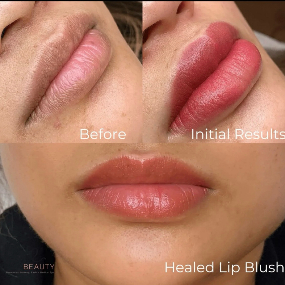 Lip Blush Touch Up at Color Me Royal Salon in Kyle, TX