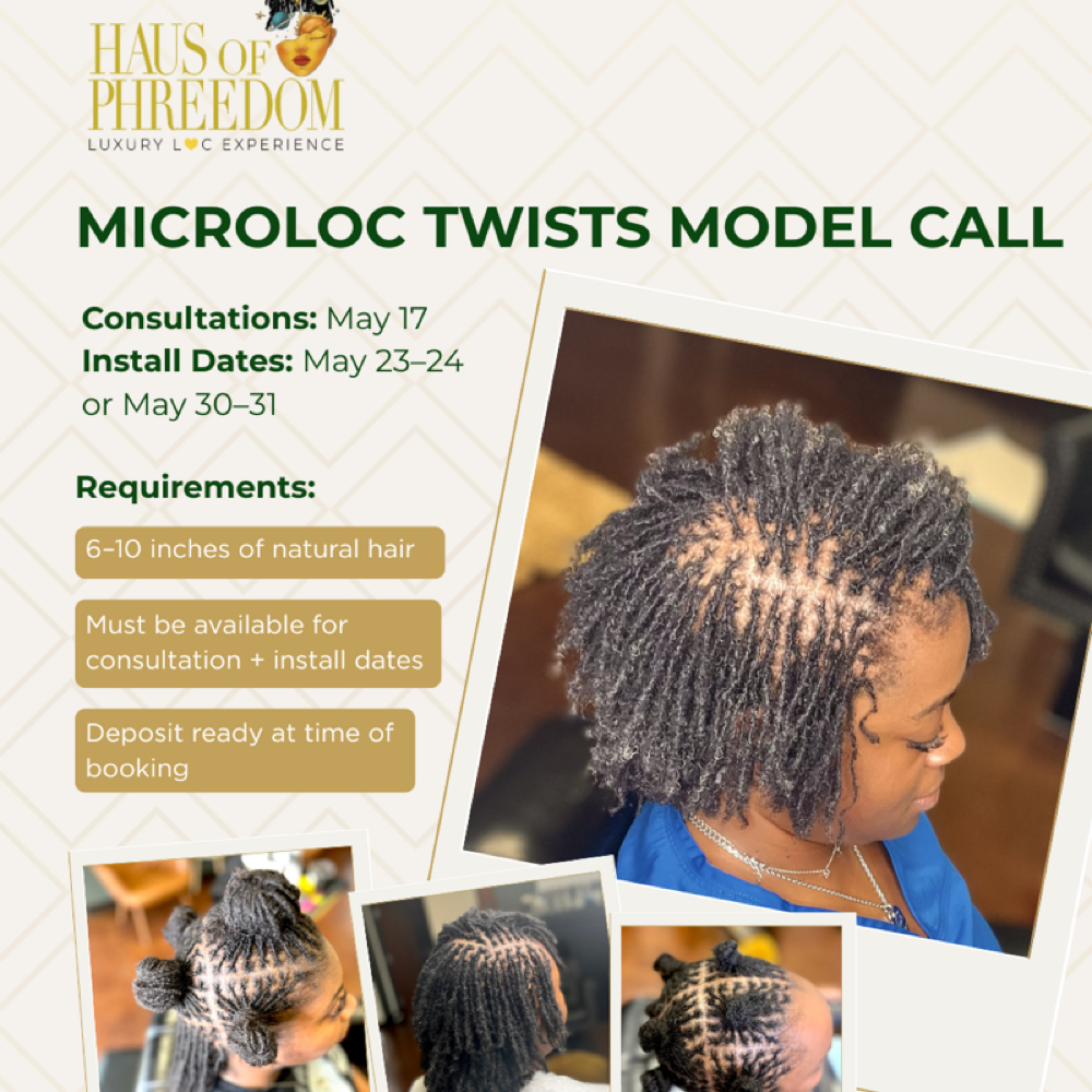 Model Call Consultation May 17 at Haus of Phreedom in Desoto, TX