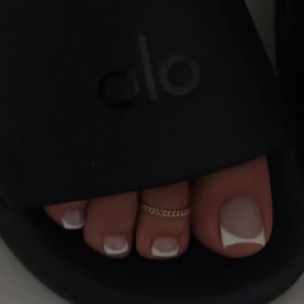 Overlay Acrylic With French Tip at Yadis Nails & Spa Laser in Austin, TX