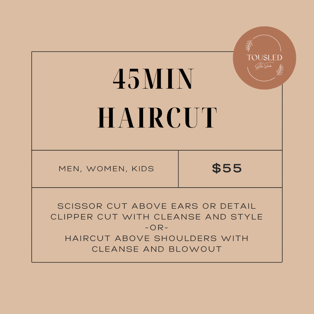 45min Haircut