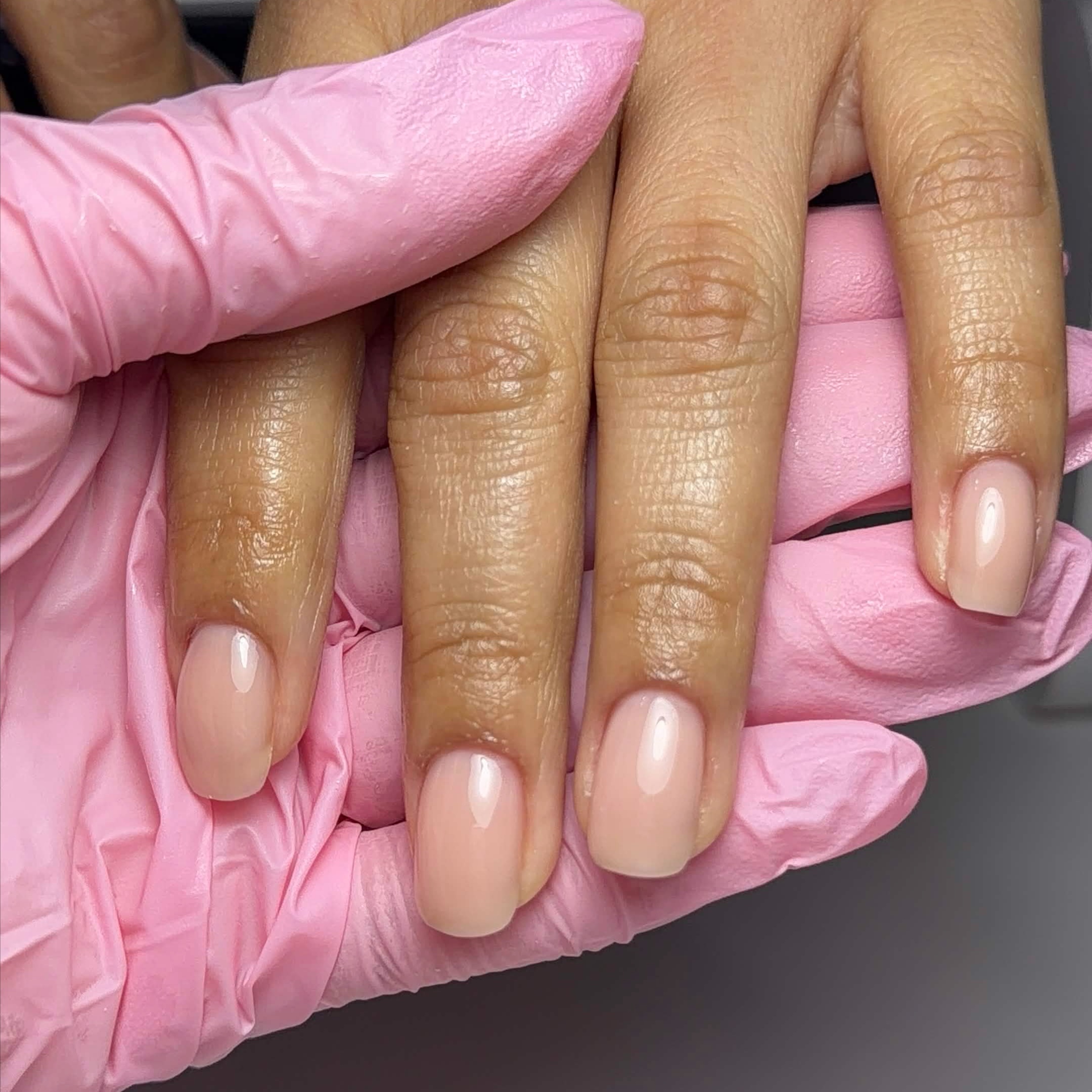 Builder Gel Manicure Short at Mariiposa Nails in Miami, FL