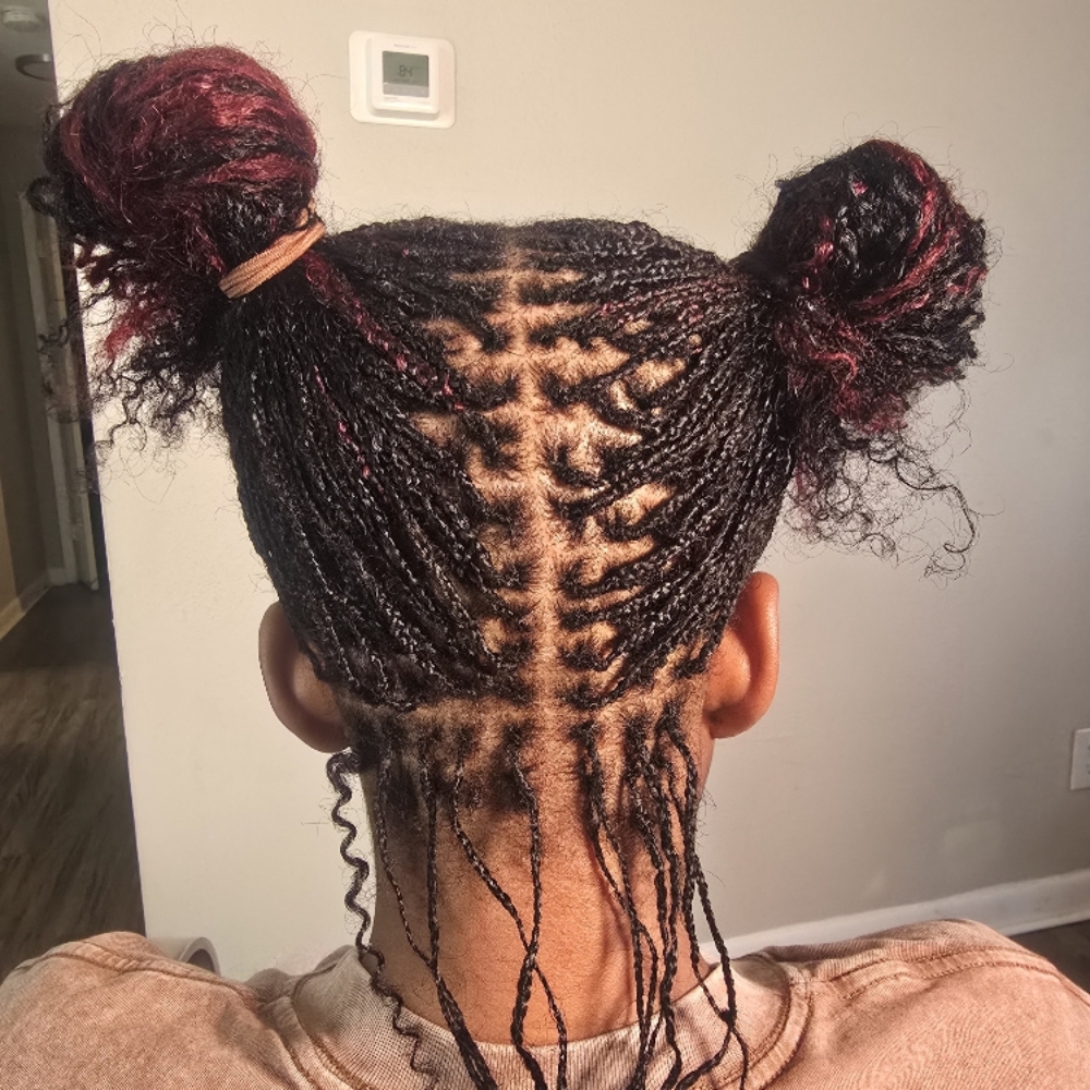 New Client Retie at Nappe Locs in Fayetteville, NC