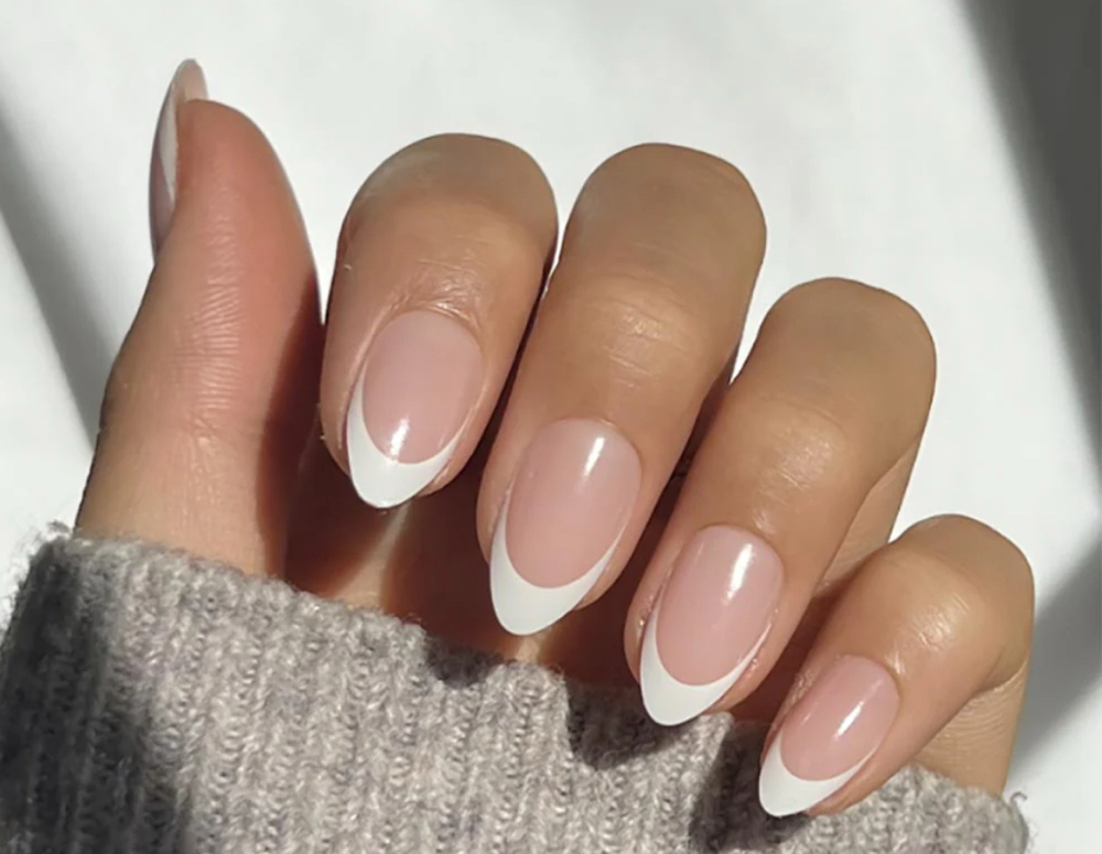 French Tip at Grace & Gloss in Miller, SD