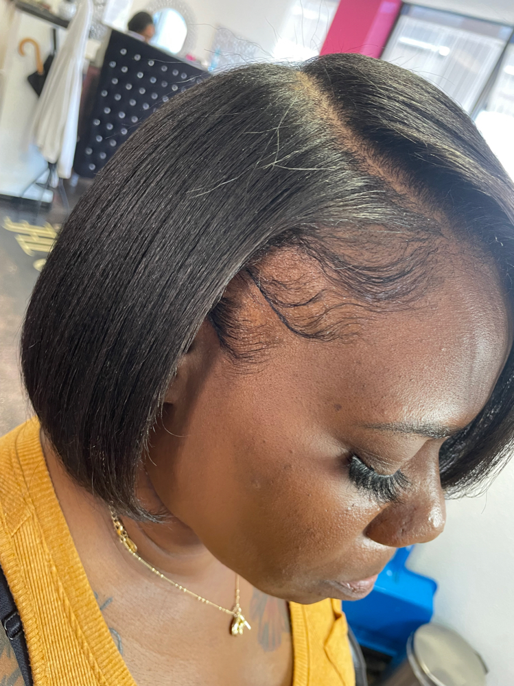 Relaxer Touch up , Color & Trim