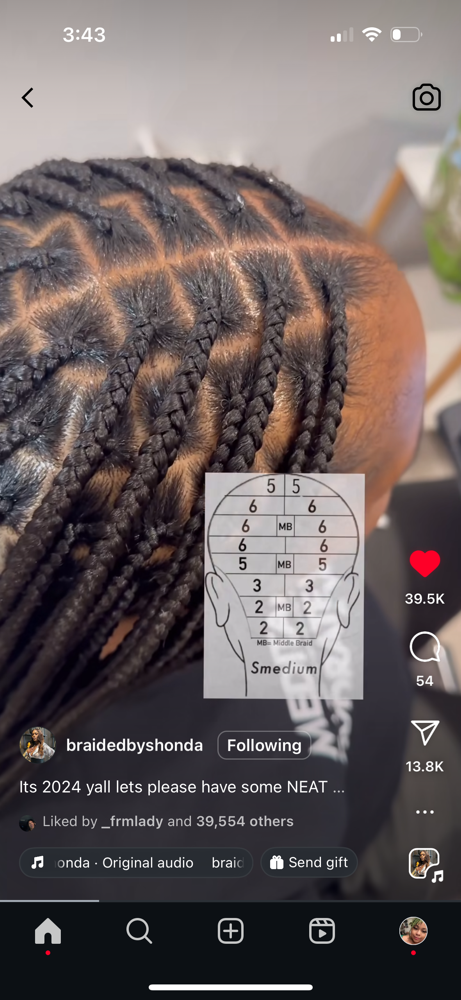 Sh-Medium Box Braids at I Am ME in Colorado Springs, CO