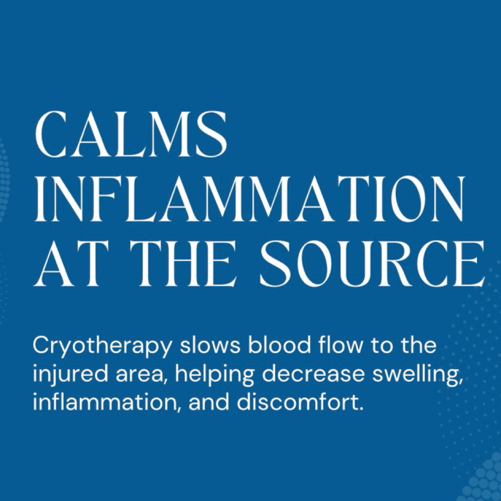 CRYOTHERAPY at Blue Ridge Balance Spa in Sevierville, TN