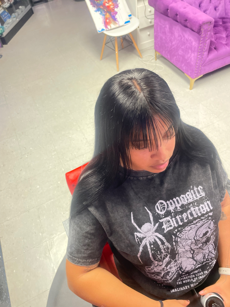 Sew-in W/ Frontal Closure
