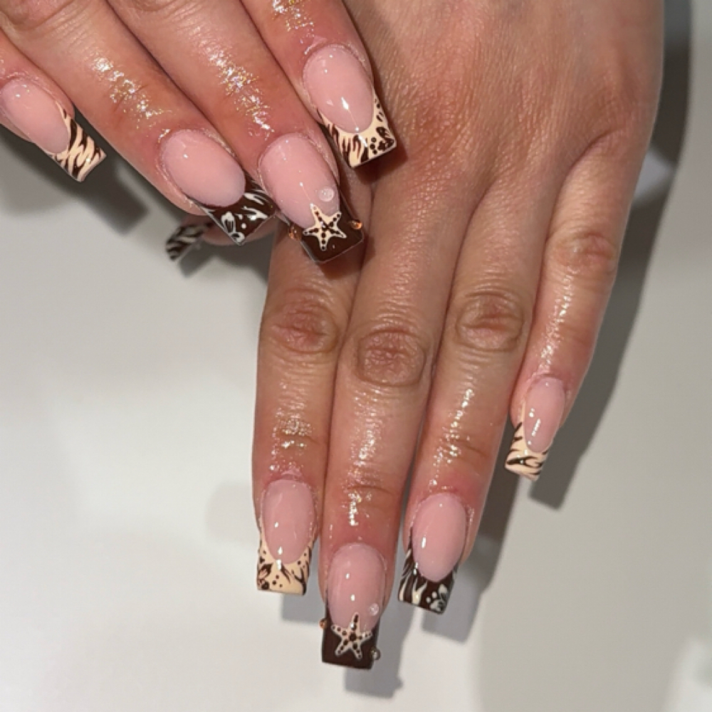 Full set - Acrylic at Image Designers Salon And Suites in Pocatello, ID