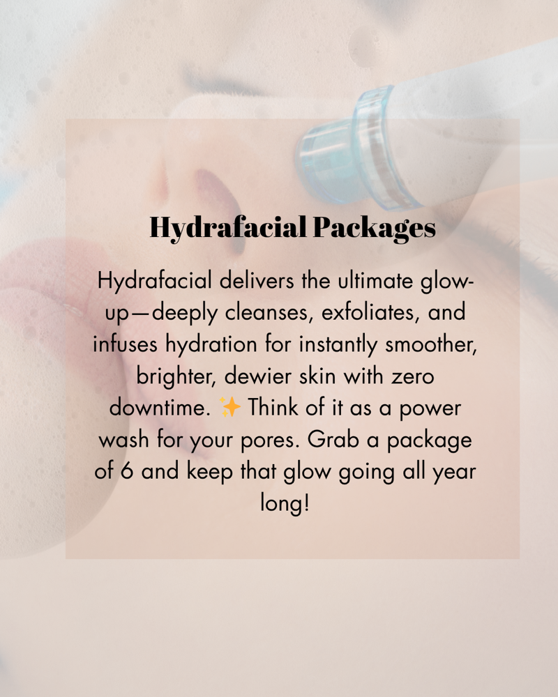 *LIMITEDTIME* Hydrafacial Specials