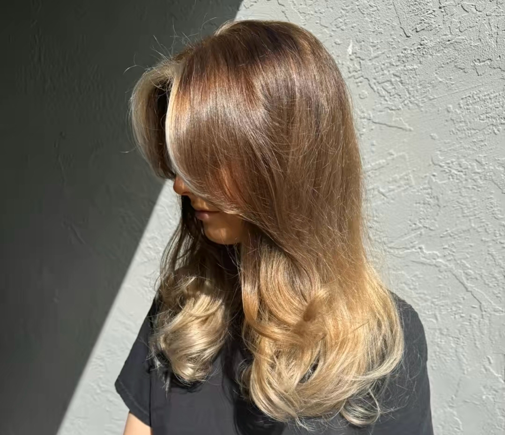 Root Touchup & Haircut