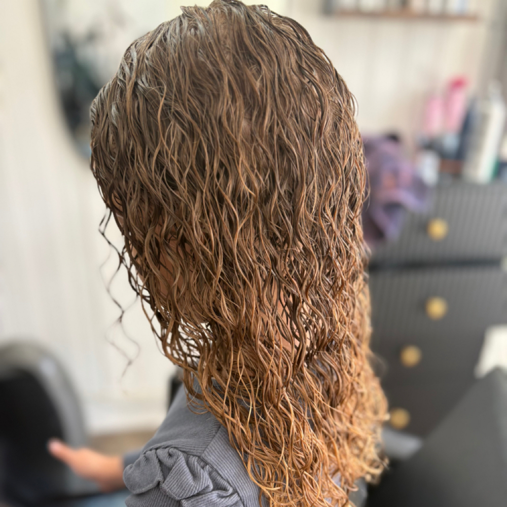 Spiral Perm / Long Hair at Shear Creations Hair Salon in Elkin, NC