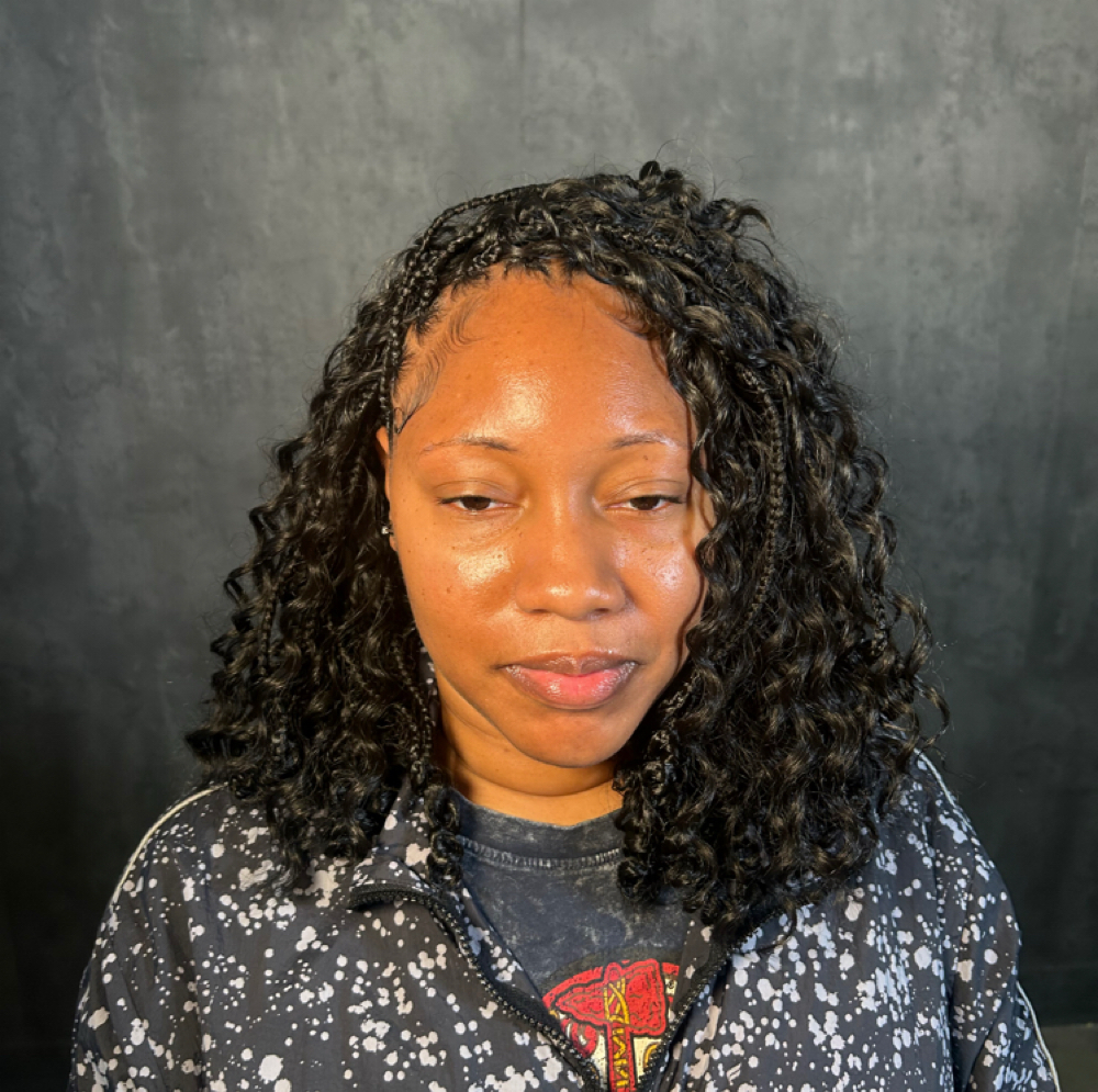 Medium Bob Boho Braids at Coilz in Smyrna, GA