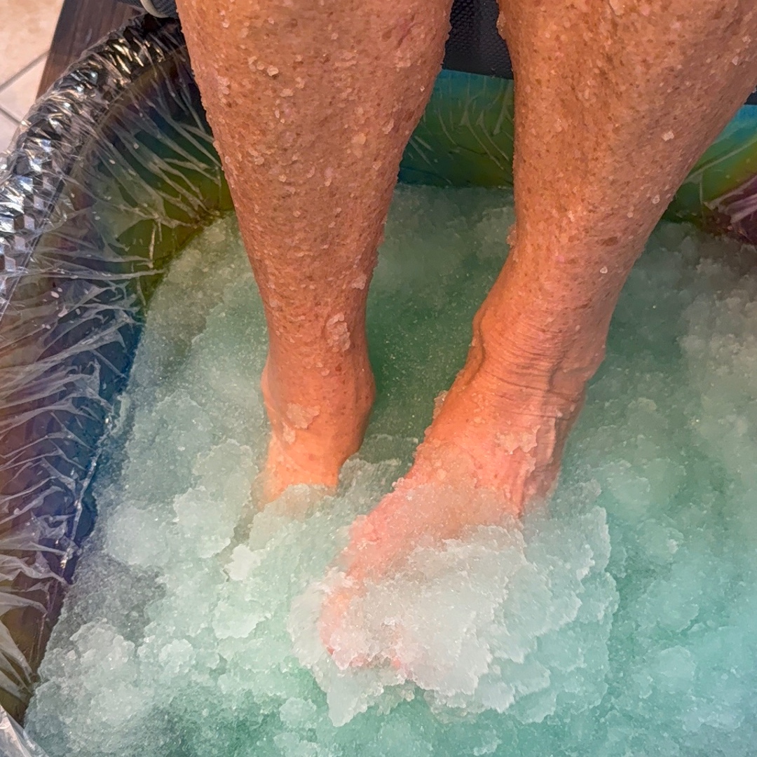 Pedicure at Dipping Nails in Orinda, CA