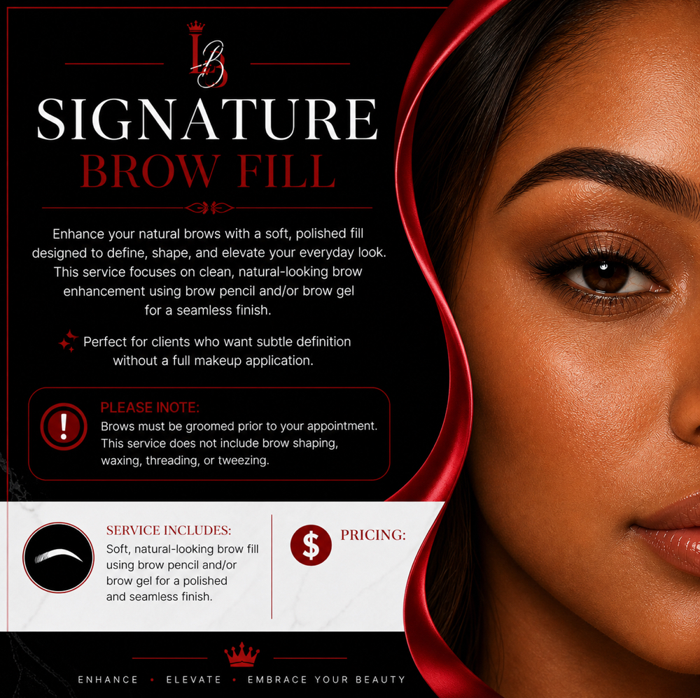 SIGNATURE BROW FILL at Ire’s Beauty Factory in Stone Mountain, GA