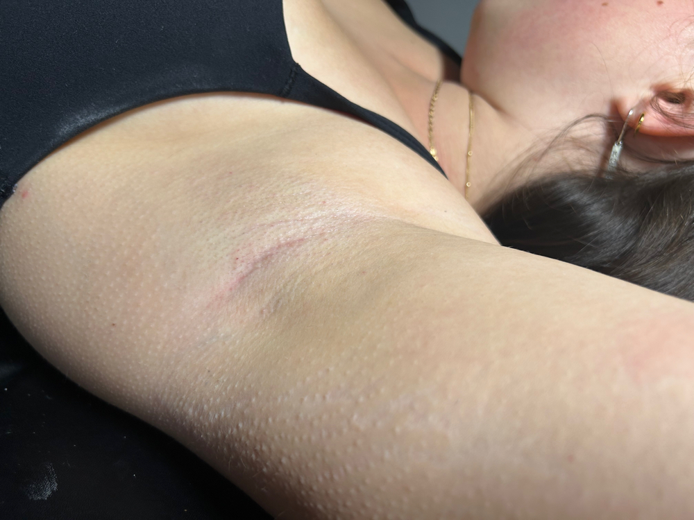 Armpit wax