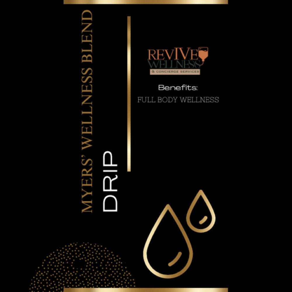 Mini Myers Blend Drip at RevIVe Wellness & Concierge Services in Houston, TX