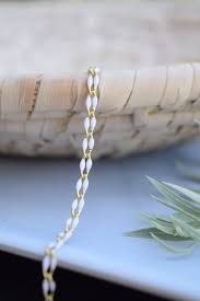 Enamel Chain Anklet