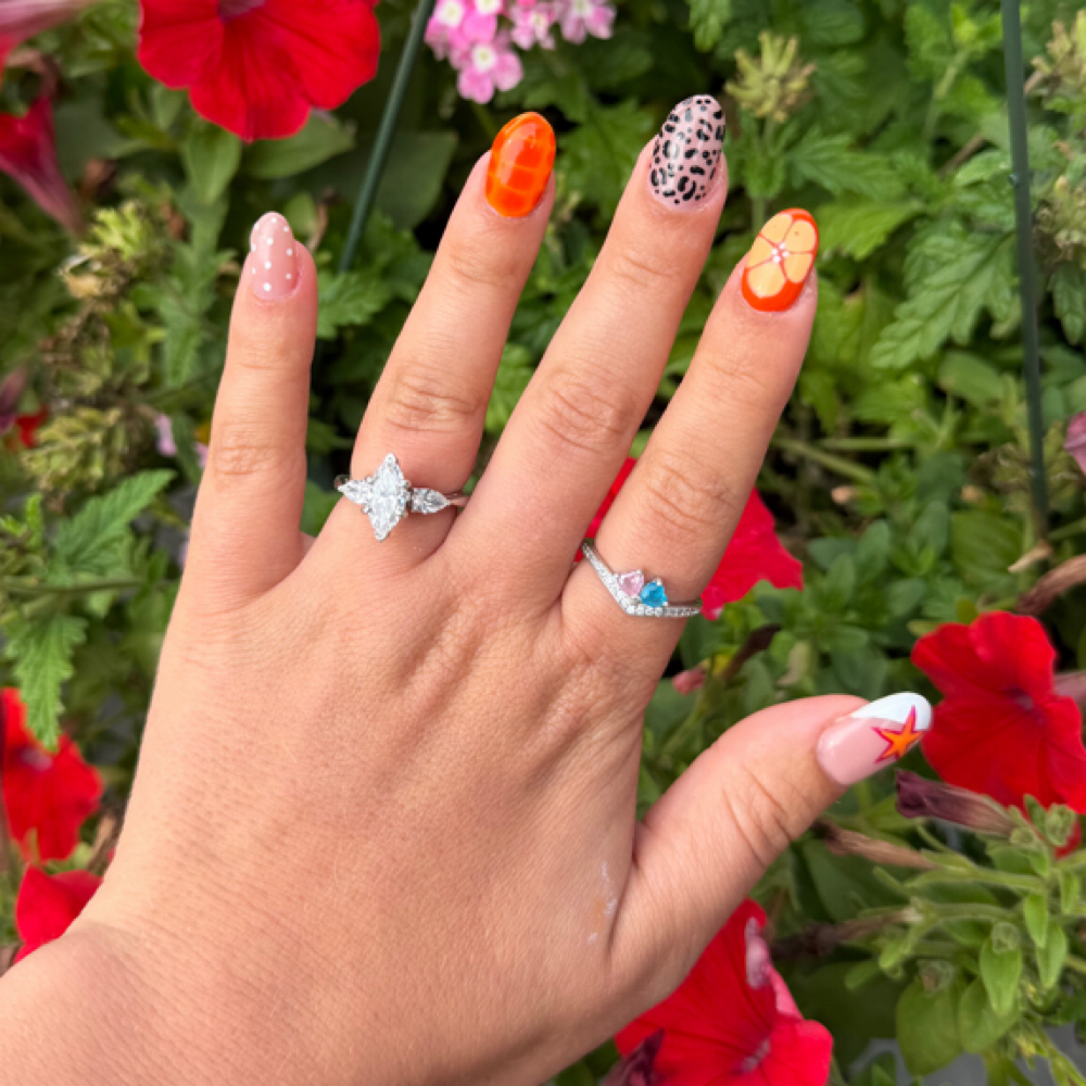 Builder Gel Nails at Creations by Cait in Jackson, OH