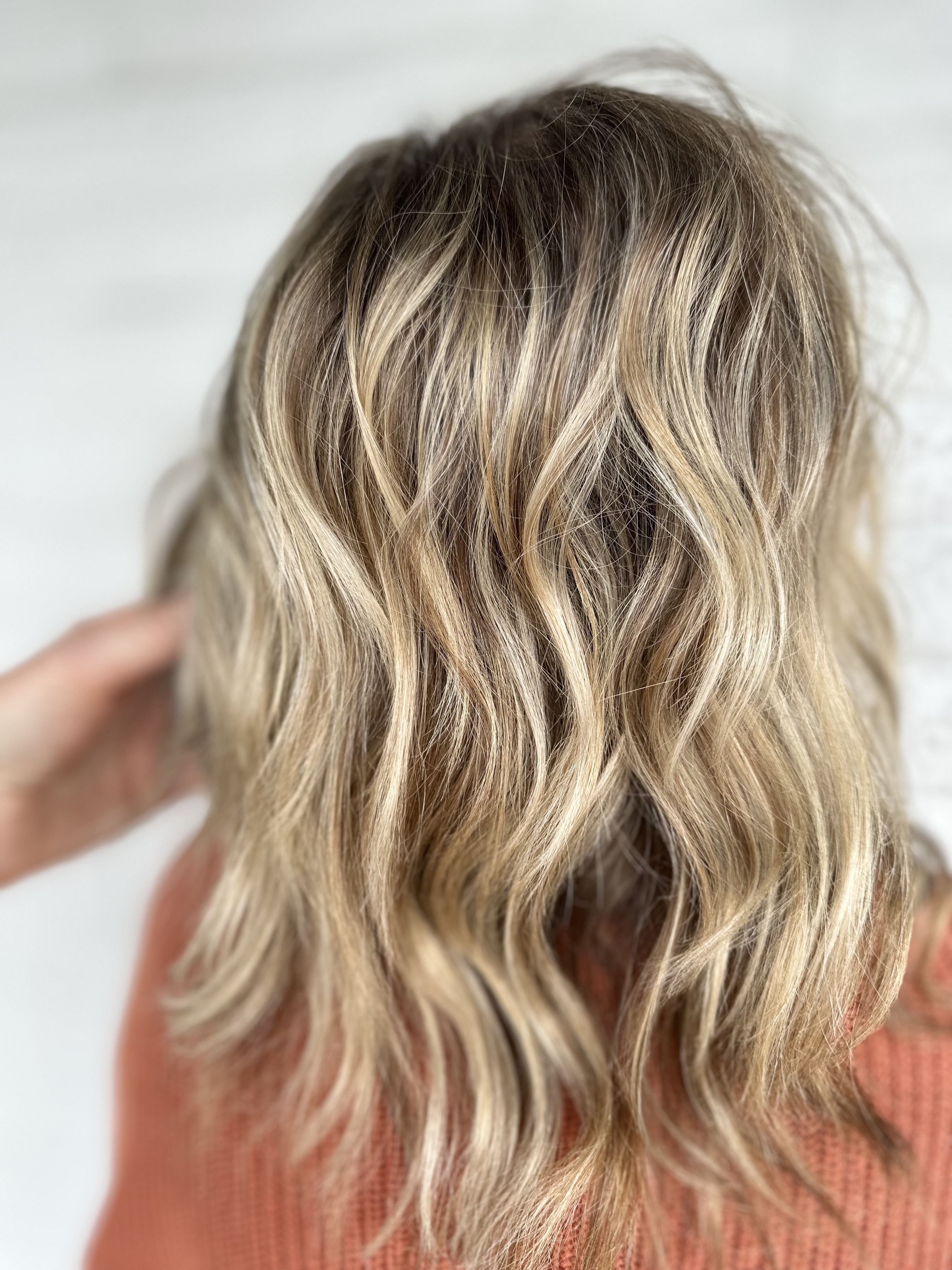 partial highlight/blowdry