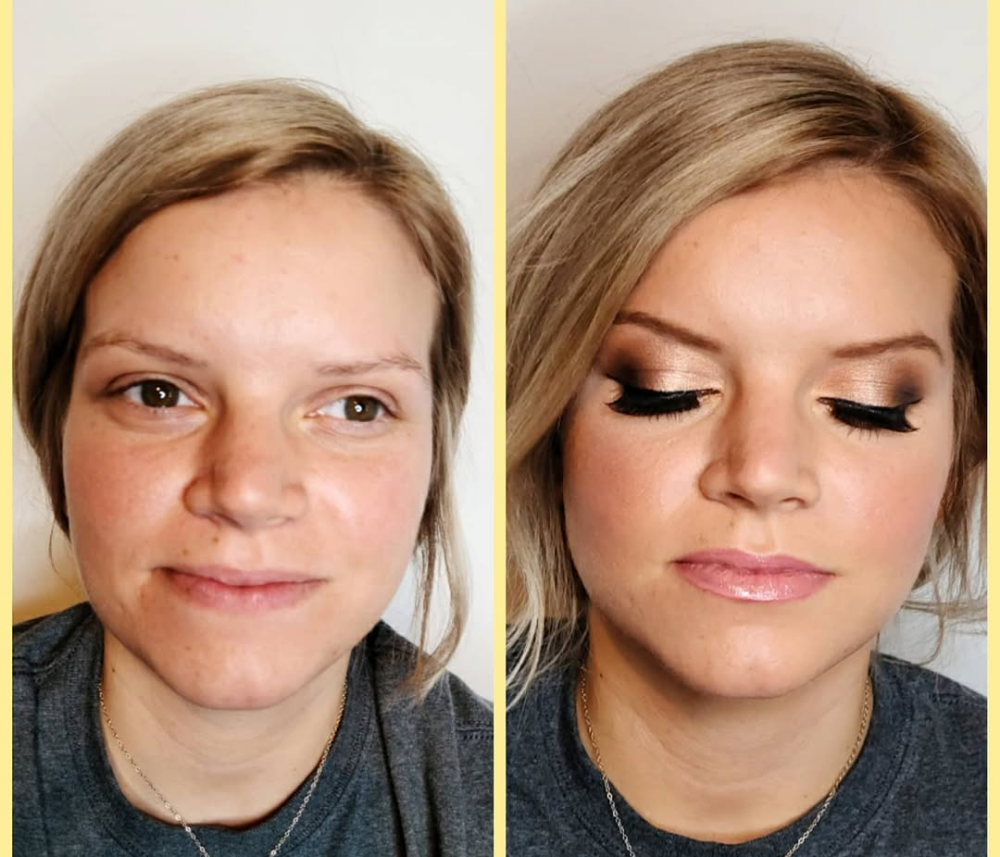 Trial Run/Bridal Makeup at Curvygirlbeauty in Lee's Summit, MO