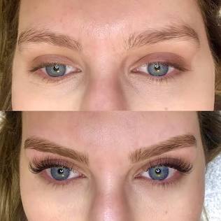 Eyebrow and Eyelash Tint