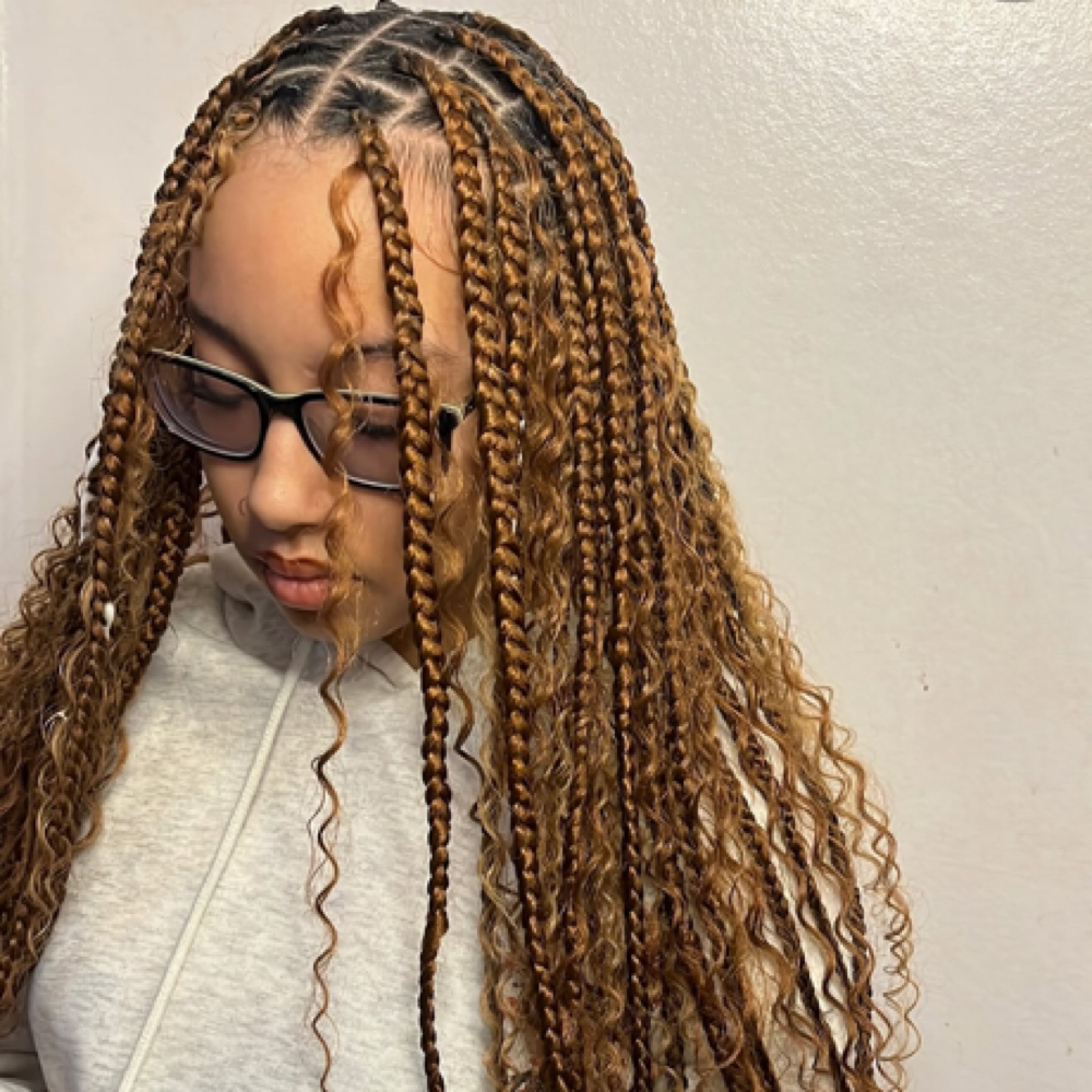 Medium Knotless – Thigh Length at Haus Of Kartel in Rochester, NY