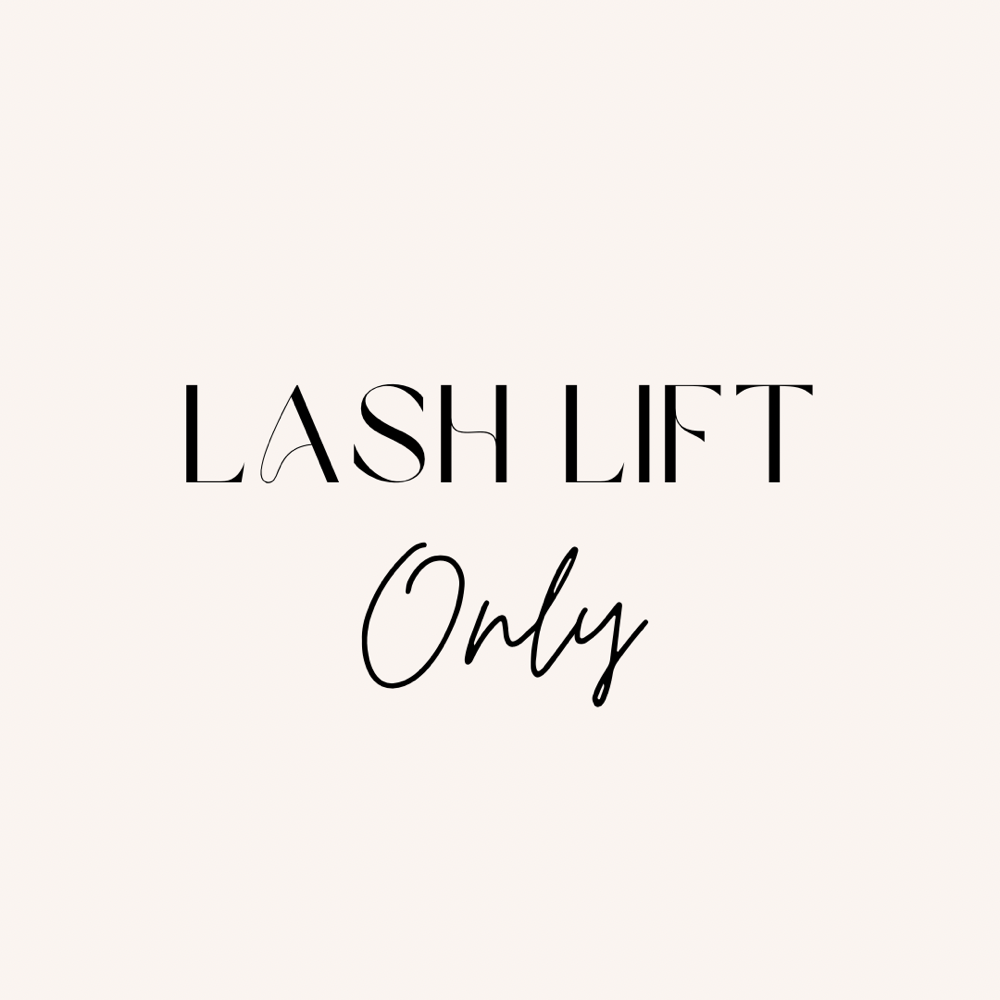 Lash Lift ONLY