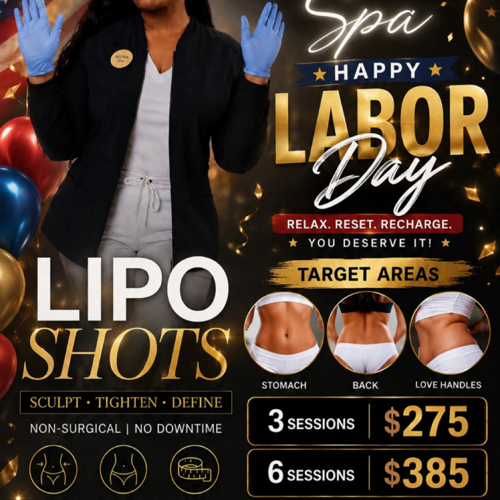 6 Session Lipo Shots at Reona Spa in Gretna, LA